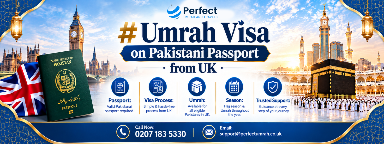 Umrah Visa For Pakistani Passport 