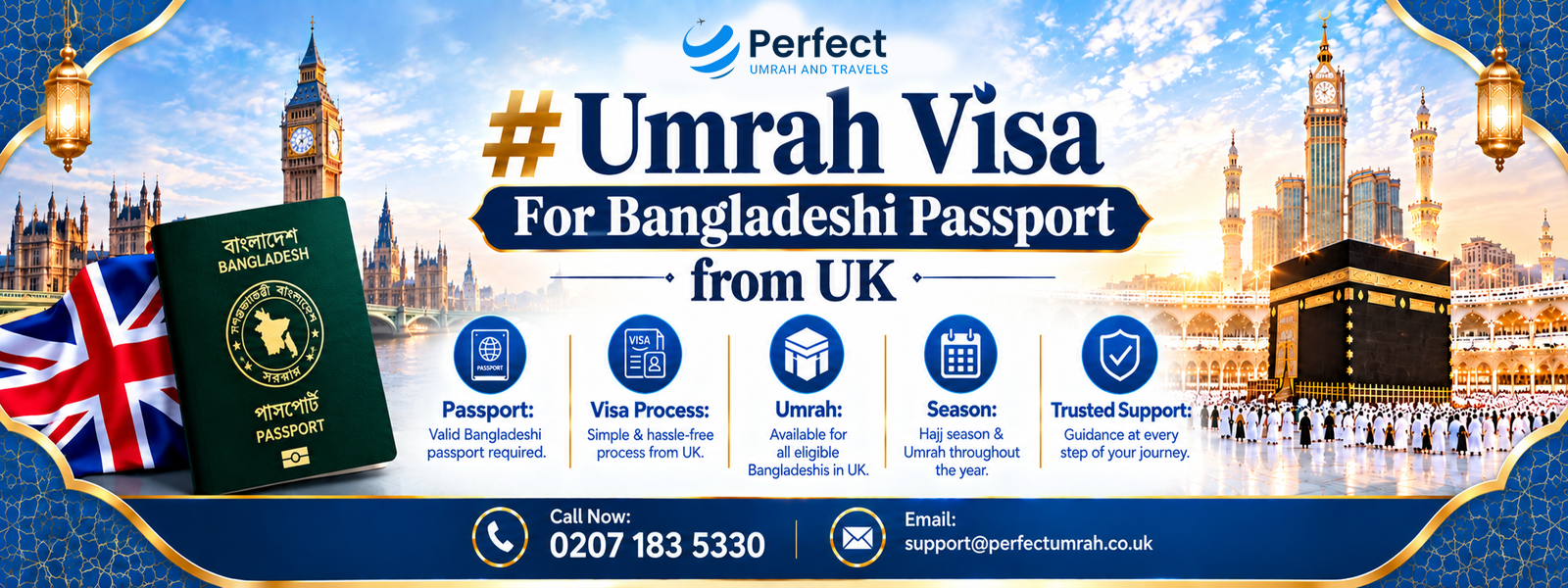 Umrah Visa On Bangladeshi Passport